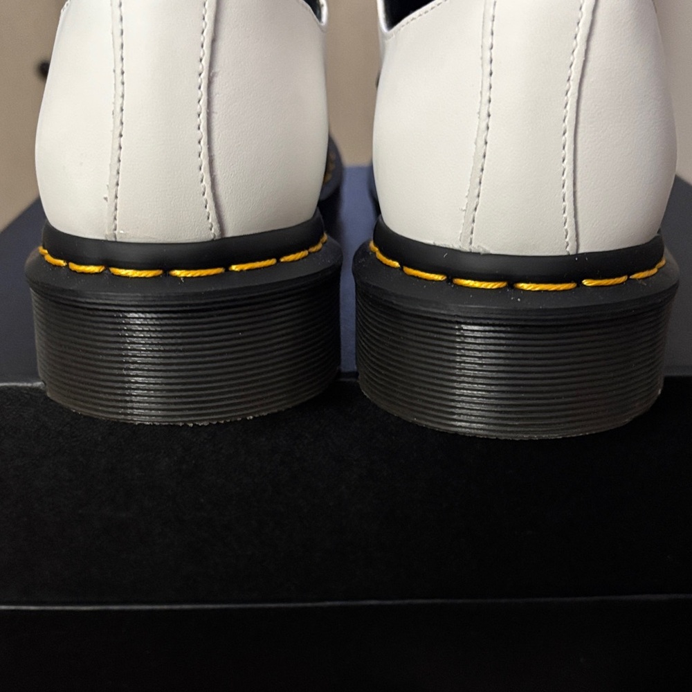 Dr. Martens White Cosmic Design Shoes - Picture 3 of 5